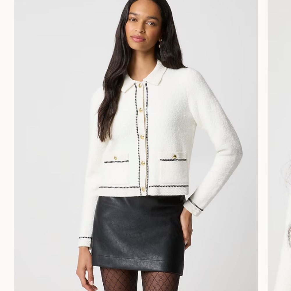 ✨NWT!✨ J. Crew Boucle Lady Cardigan Sweater (Chanel inspired!)